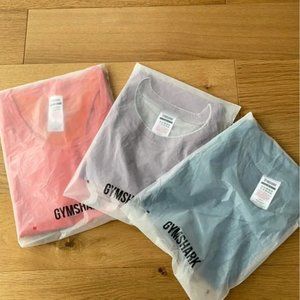 NWT Gymshark Tank Tops Size L purple, orange and blue